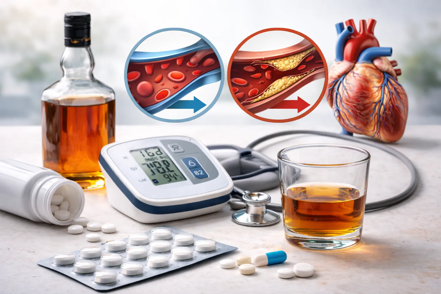 Алкоголь и сосуды